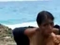 Голая цыганка снова трахается со своим парнем